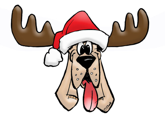 Christmas Moose Hound