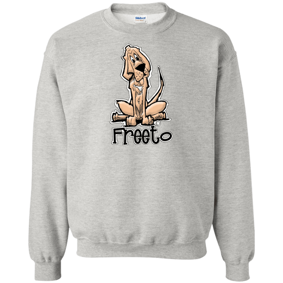 Sit Freeto Sit Gildan Crewneck Pullover Sweatshirt  8 oz. - The Bloodhound Shop