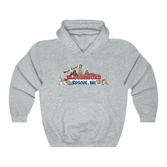West Coast Bloodhound 2021 Logo Unisex Heavy Blend™ Hooded Sweatshirt