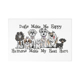 2021 Dogs Make Me Happy FBC Postcards (7 pcs)