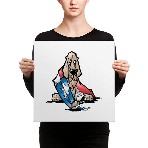 Texas Prayers Canvas - The Bloodhound Shop