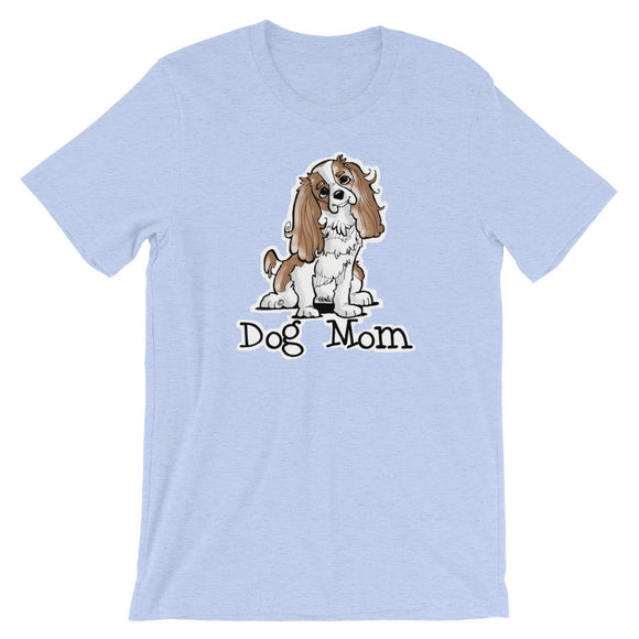 Cavalier- Dog Mom FBC Short-Sleeve Unisex T-Shirt - The Bloodhound Shop