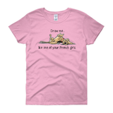 French Girl Hound Women's short sleeve t-shirt - The Bloodhound Shop