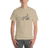 Football Hound Saints Short-Sleeve T-Shirt - The Bloodhound Shop