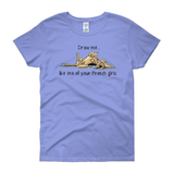 French Girl Hound Women's short sleeve t-shirt - The Bloodhound Shop