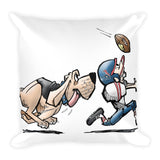 Football Hound Texans Basic Pillow - The Bloodhound Shop
