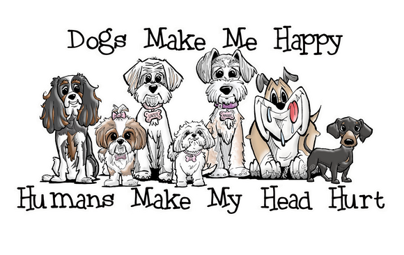 Dogs Make Me Happy