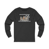 2021 Hounds Make Me Happy FBC Unisex Jersey Long Sleeve Tee | The Bloodhound Shop
