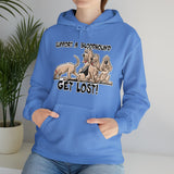 Get Lost 2023 Unisex Heavy Blend™ Hooded Sweatshirt | The Bloodhound Shop