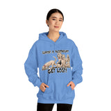 Get Lost 2023 Unisex Heavy Blend™ Hooded Sweatshirt | The Bloodhound Shop