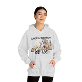 Get Lost 2023 Unisex Heavy Blend™ Hooded Sweatshirt | The Bloodhound Shop