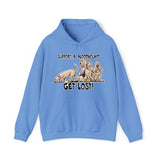 Get Lost 2023 Unisex Heavy Blend™ Hooded Sweatshirt | The Bloodhound Shop
