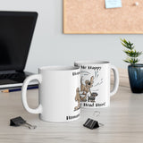 2021 Hounds Make Me Happy FBC 11oz White Mug