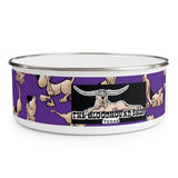 2021 Bloodhound FBC Purple Enamel Bowl