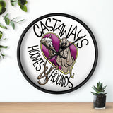 Castaways Hooves & Hounds Wall clock