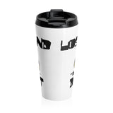 Lost and Found Hounds Stainless Steel Travel Mug - The Bloodhound Shop