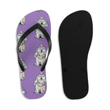 2021 Louis Vuitton Maltese FBC Unisex Flip-Flops