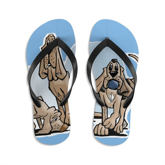 Bloodhound FBC design Unisex Flip-Flops