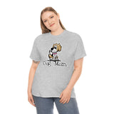 Beagle Dog Mom Unisex Heavy Cotton Tee