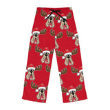 Christmas Moose Hound Women's Pajama Pants (AOP) | The Bloodhound Shop