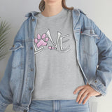 Paw Love Unisex Heavy Cotton Tee