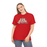 Three Red HoundsUnisex Heavy Cotton Tee | The Bloodhound Shop