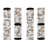 2021 Bloodhound FBC White Sublimation Socks