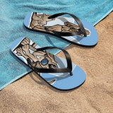 Bloodhound FBC design Unisex Flip-Flops