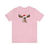 Christmas Moose Hound Bella Canvas Unisex Jersey Short Sleeve Tee | The Bloodhound Shop