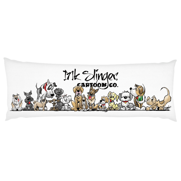 Ink Slinger Cartoons Body Pillows - The Bloodhound Shop