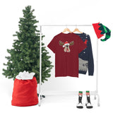 Christmas Moose Hound Unisex Heavy Cotton Tee | The Bloodhound Shop