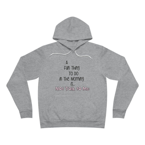 Christy's Don't Talk Unisex Sponge Fleece Pullover Hoodie