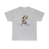 Beagle Dog Mom Unisex Heavy Cotton Tee