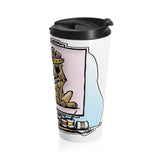 Crown Hound Stainless Steel Travel Mug - The Bloodhound Shop