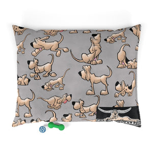 The Original Grey Bloodhound Custom Pet Bed