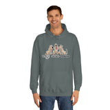 Three Red Hounds Unisex College Hoodie | The Bloodhound Shop