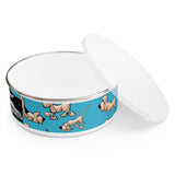 2021 Bloodhound Aqua FBC Enamel Bowl