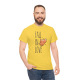 Fall In Love Design Unisex Heavy Cotton Tee | The Bloodhound Shop