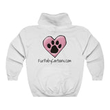Official Fur Baby Cartoons 2021 Logo FBC Unisex Heavy Blend™ Hooded Sweatshirt