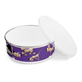 2021 Bloodhound FBC Purple Enamel Bowl