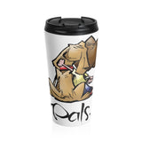 Max and Molly Pals Stainless Steel Travel Mug - The Bloodhound Shop