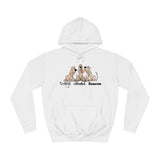 Three Red Hounds Unisex College Hoodie | The Bloodhound Shop