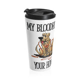 Honor Student Hounds Stainless Steel Travel Mug - The Bloodhound Shop