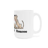 Three Red Hounds Ceramic Mugs (11oz\15oz\20oz) | The Bloodhound Shop