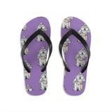 2021 Louis Vuitton Maltese FBC Unisex Flip-Flops