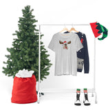 Christmas Moose Hound Bella Canvas Unisex Jersey Short Sleeve Tee