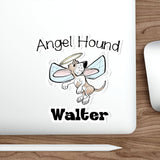 Angel Hound Walter Die-Cut Stickers | The Bloodhound Shop