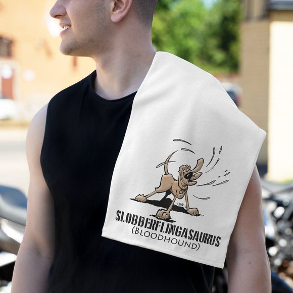 Slobberflingasaurus FBC Rally Towel, 11x18