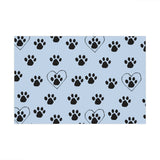 Heart and Paw Design Gift Wrap Paper, 1pc | The Bloodhound Shop