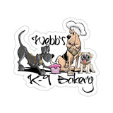 Webb's K-9 Bakery FBC Kiss-Cut Stickers | The Bloodhound Shop